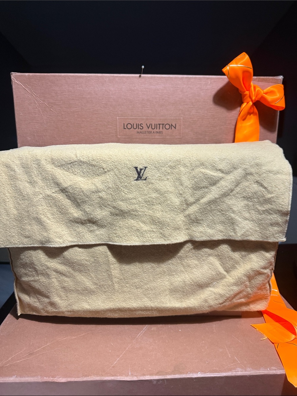 Louis Vuitton Cabas Piano Monogram 2002 FULL SET Box, Dust Bag and Gift Ribbon. - Picture 12 of 15